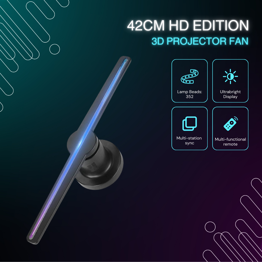 HoloSpin 3D Projector Fan