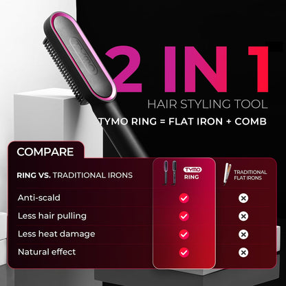 TYMO Hair Straightener Brush